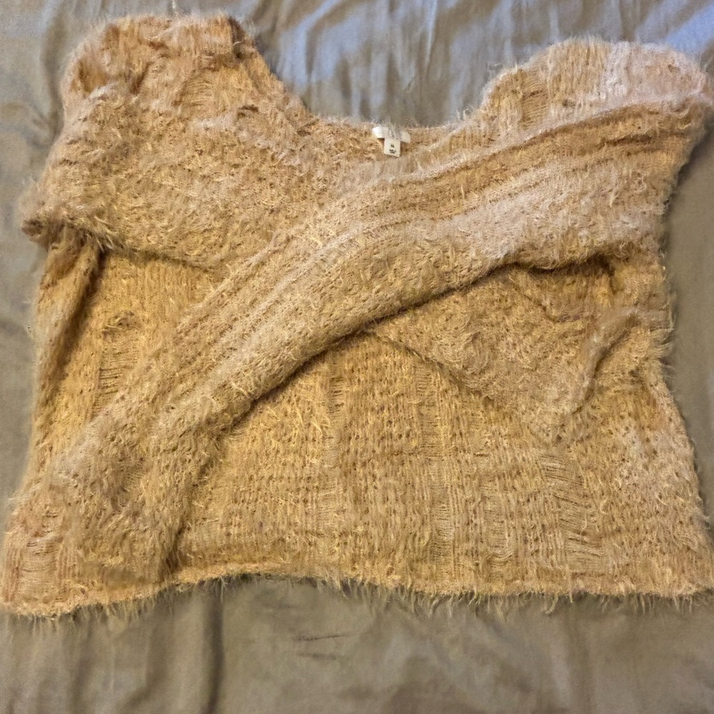 Cozy Tan Sweater